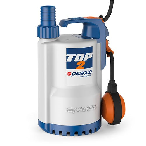 Pedrollo Top 1 submersible drainage pump in 220 volt non metallic